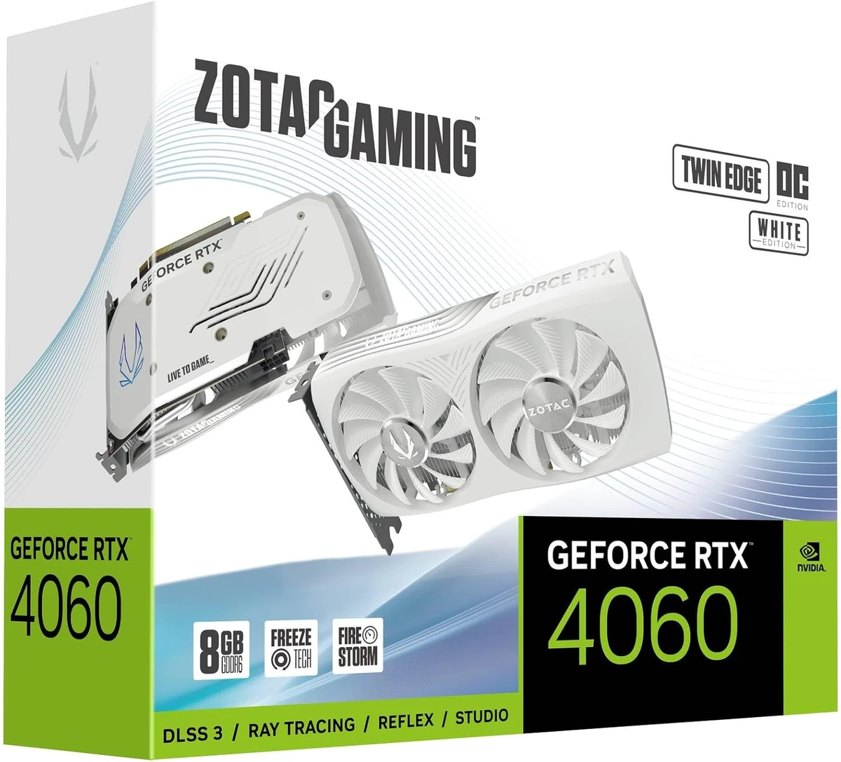 ZOTAC GAMING GeForce RTX 5080 SOLID OC White Edition 16GB GDDR7 Graphics Card, Display Outputs: 3 x DisplayPort 2.1b, 1 x HDMI 2.1b, Recommended Power Supply: 850W, Power Input: 12v-2x6 - ZT-B50800Q-10P